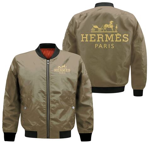 hermes bomber jacket mens|Hermes leather jacket.